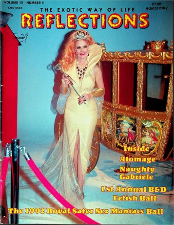 The Exotic Way Of Life Reflections Magazine The 1992 Safer Sex Ball Vol.15 No.3 100825RP2-
