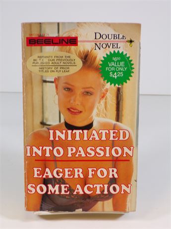 Initiated into Passion/Eager for Some Action, Beeline Double Novel DN7228-F 112825WP-50