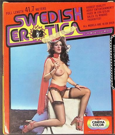 Swedish Erotica #128 Hitching Reg 8MM Color 121125AKVHS-36