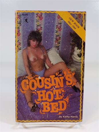 Cousin's Hot Bed by Kathy Harris, Paperback Book 1984 Greenleaf Reader GR2373 102025WP-54
