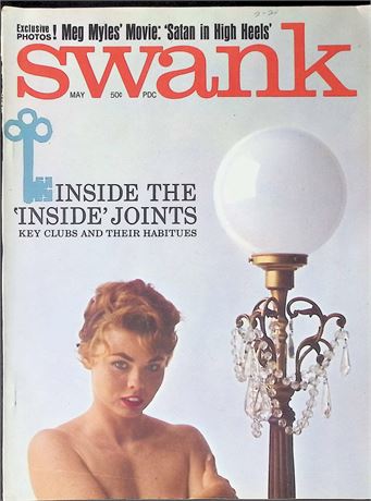 Swank Magazine w/ Meg Myles May 1962 011226AKP-30