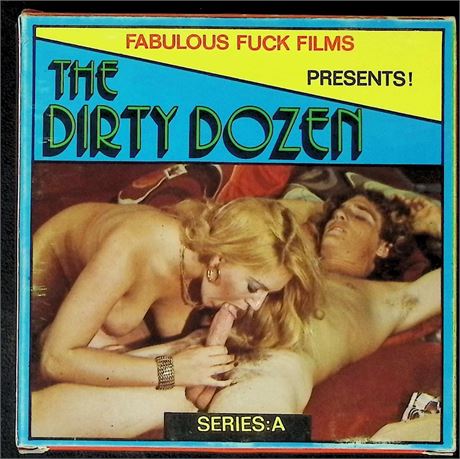 Dirty Dozen Series #DD-6 Cum Cure Reg 8MM Fabulous Fuck Films 121125AKVHS2-22