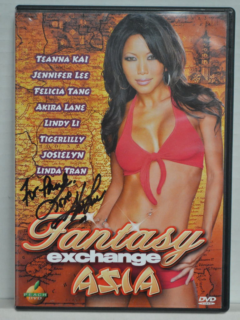 Jennifer Lee Autographed Fantasy Exchange Asia 2006 Peach DVD Case Artwork w/COA 030725MGL