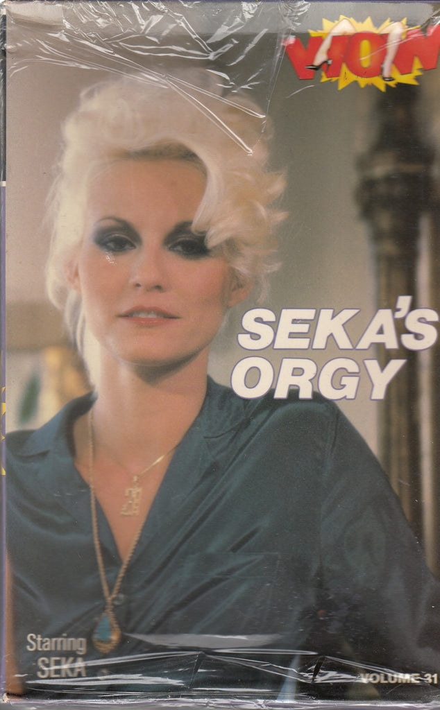 Seka's Orgy Volume 31 WOW 1988 Arrow Films Adult VHS 081924AMPVHS