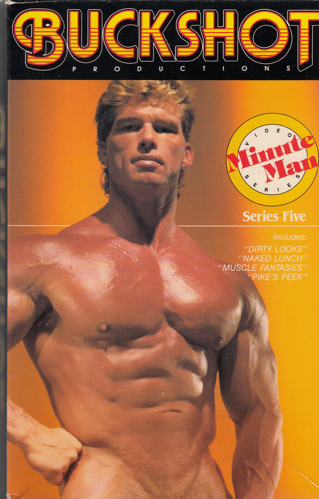Minute Man Series 5 Dirty Looks Naked Lunch Todd Nugent Jimmy Pike Studs Toro Buckshot Productions BC127  Gay Male Adult VHS 081924AMPVHS