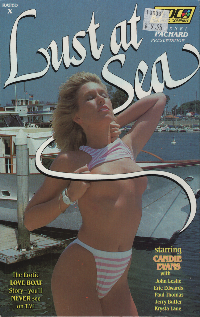 VHS Lust At Sea Candie Evans/Krysta Lane 1986 Vidco 052523EBVHS