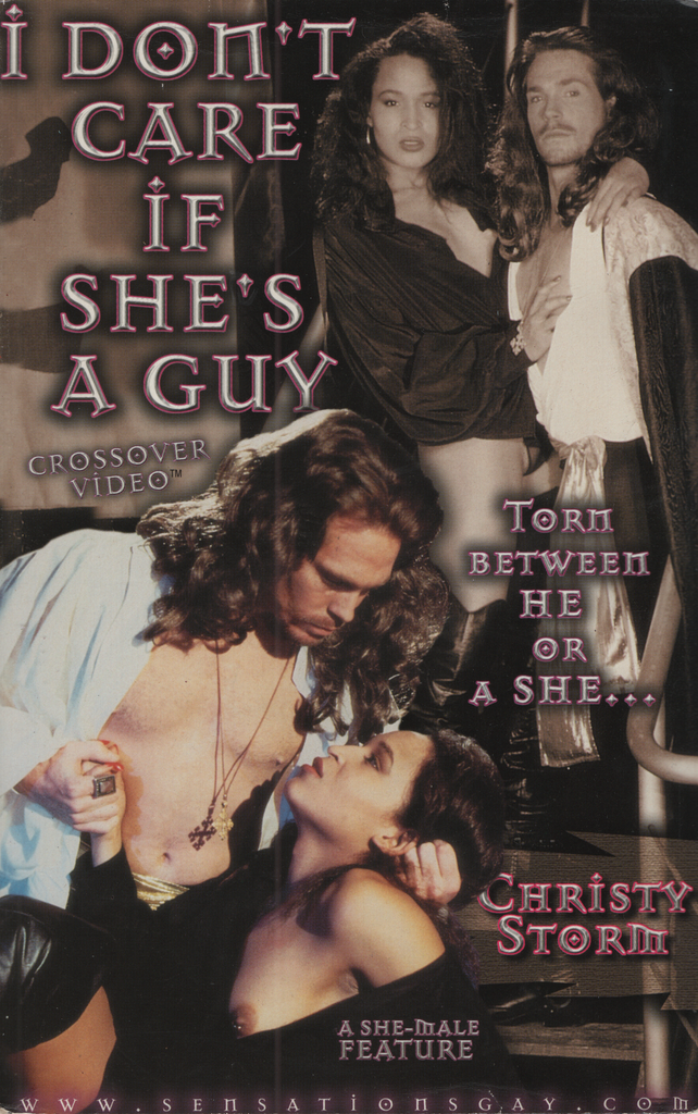 VHS I Don't Care If She's A Guy Christy Storm 1999 Leisure Time Entertainment Inc. 052623EBVHS