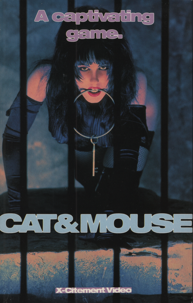 VHS Cat & Mouse Jeanna Fine/Brandy Alexandre 1992 X-Citement Video 060223EBVHS
