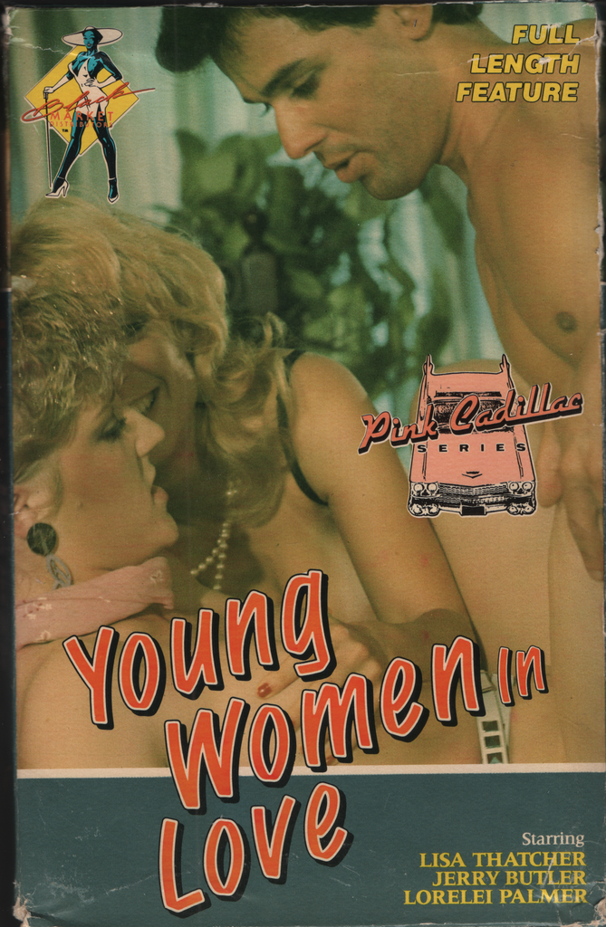 VHS Young Women In Love Lisa Thatcher/Jerry Butler 1988 Black Market Distributors 060523EBVHS3