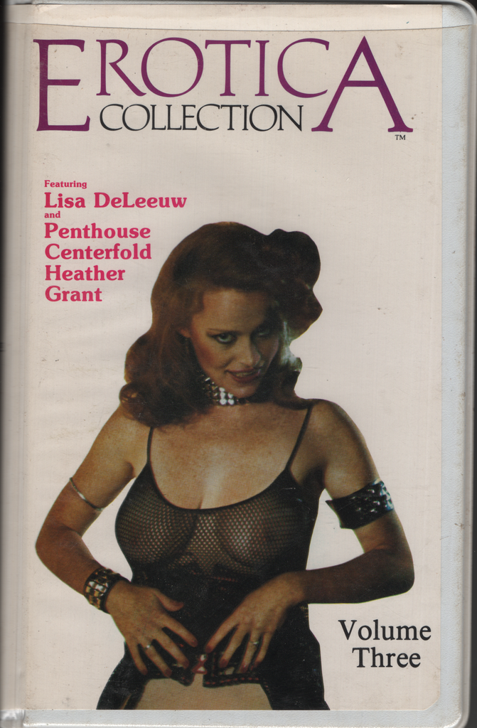 VHS Erotica Collection Volume Three Lisa De Leeuw/Heather Grant 1982 Erotica Collection 060723EBVHS3