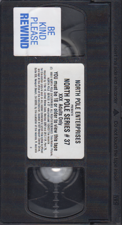 VHS North Pole Series #37 2003 North Pole Enterprises 060923EBVHS2