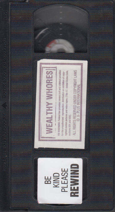VHS Wealthy Whores X-Plus International 061223EBVHS