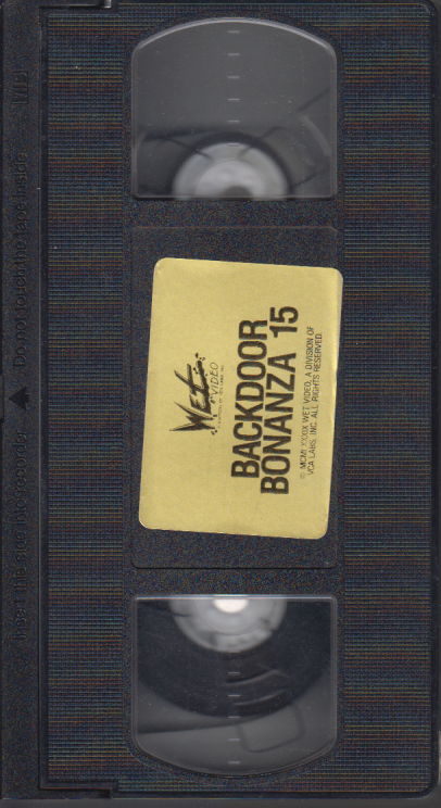 VHS Backdoor Bonanza 15 Debbie Areola/David Sanders 1989 Wet Video 061223EBVHS