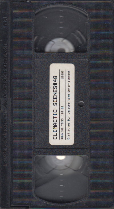 VHS Climactic Scenes #48 Leisure Time Entertainment 061223EBVHS