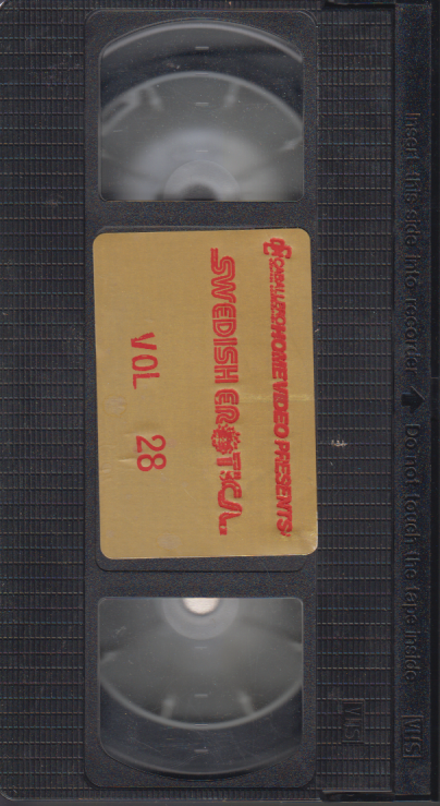 VHS Swedish Erotica 28 Angel Cash/Cris Cassidy 1981 Caballero Home Video 061223EBVHS