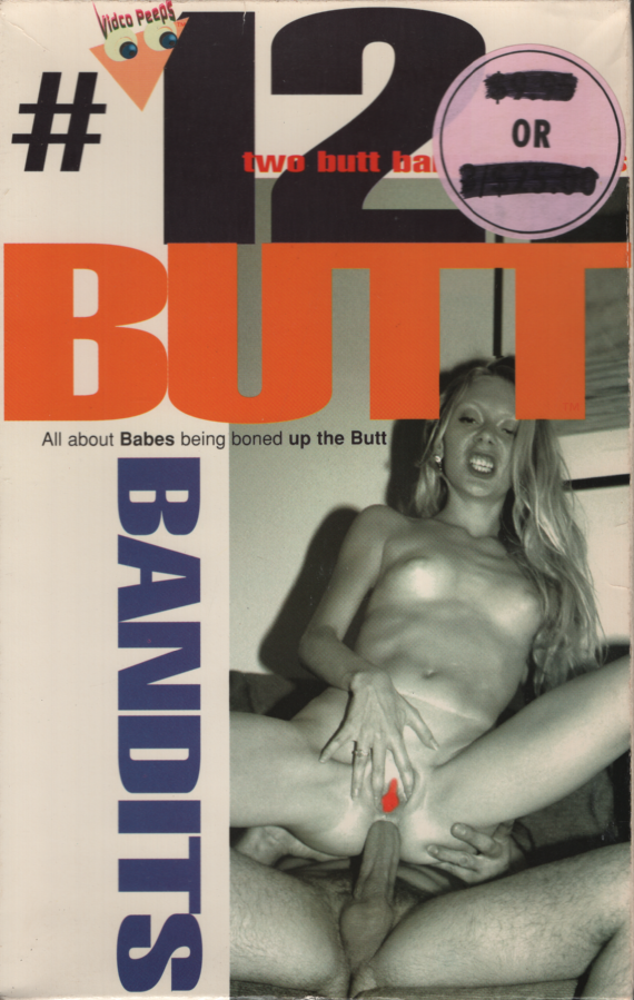 VHS Butt Bandits #12 1996 Vidco Home Video 061423EBVHS4