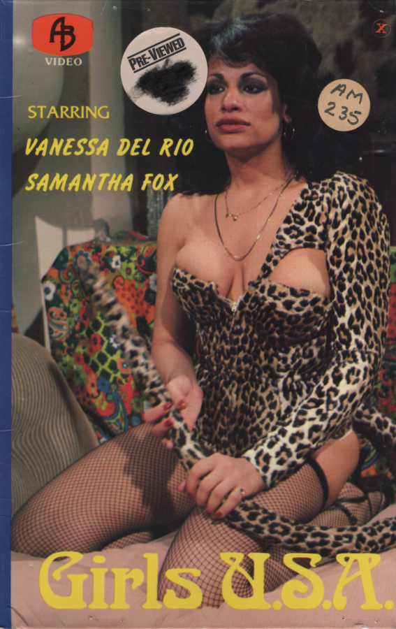 VHS Girls U.S.A. Vanessa Del Rio/Samantha Fox 1982 Premier Video 061523EBVHS3