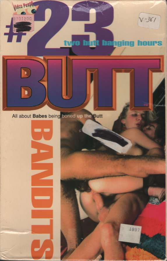 VHS Butt Bandits #23 1997 Vidco Video 061523EBVHS