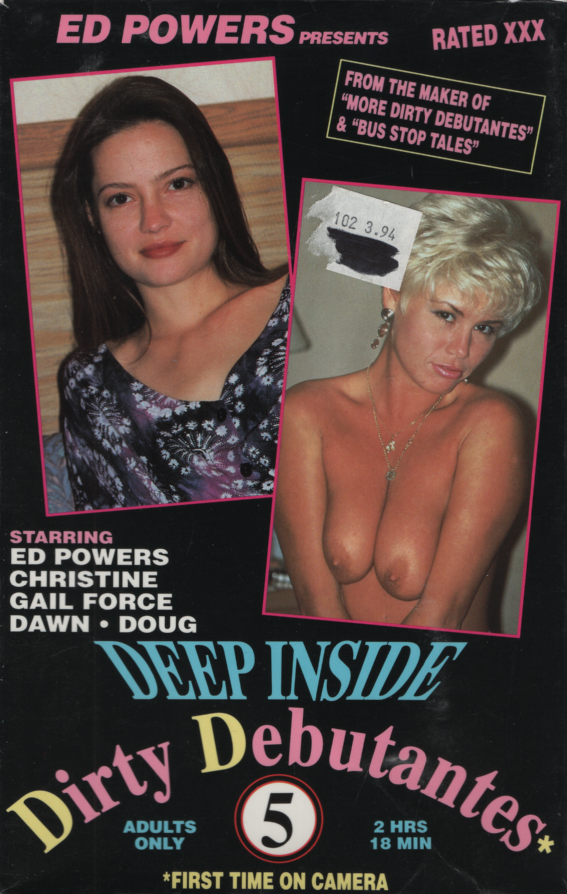 VHS Deep Inside Dirty Debutantes 5 1993 4-Play Video 061423EBVHS4