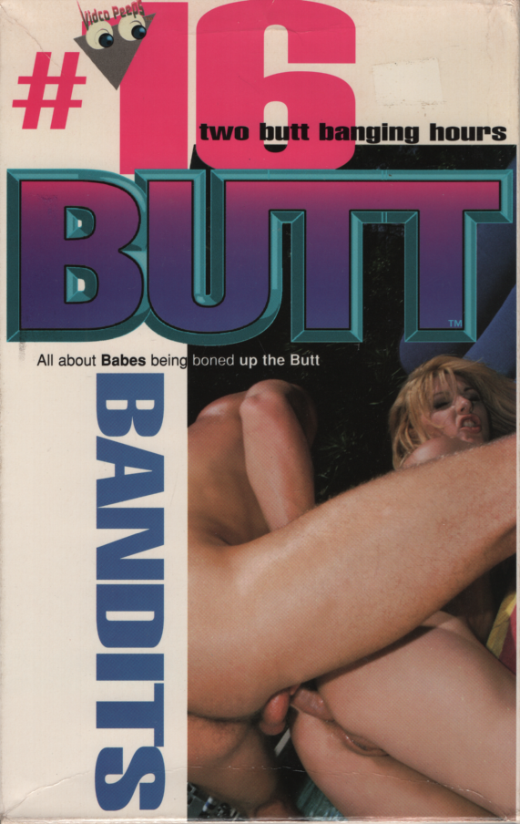 VHS Butt Bandits #16 1997 Vidco Home Video 061423EBVHS4