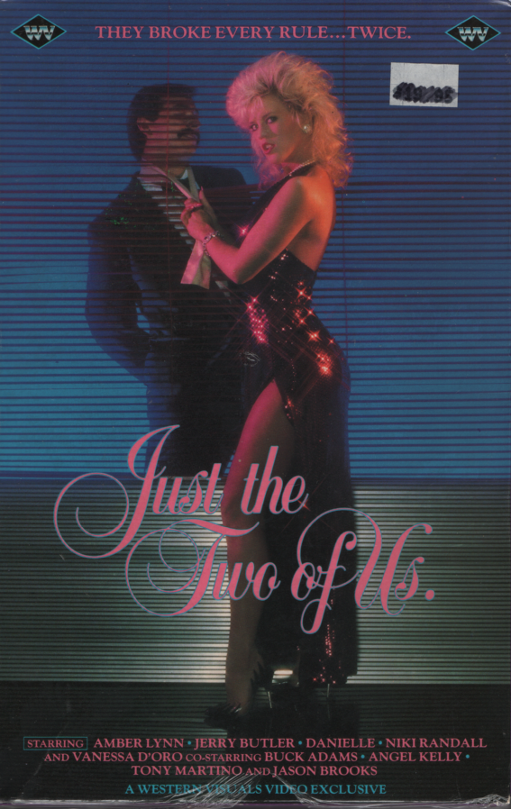 VHS Just The Two Of Us Amber Lynn/Jerry Butler 1986 Western Visuals 061523EBVHS3