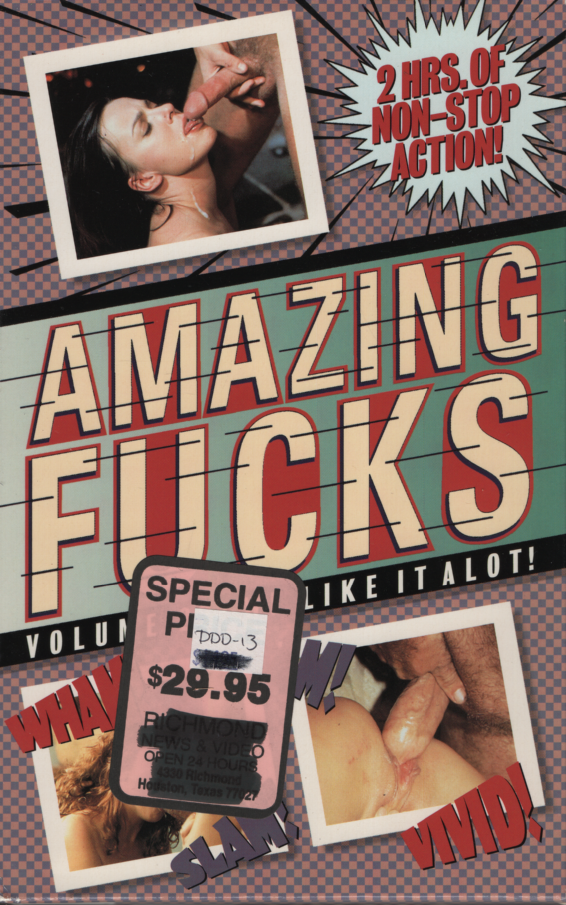 VHS Amazing Fucks Vol. 22 We Like It A Lot Amber Woods/Nina Hartley 1990s Vivid Video 061623EBVHS2