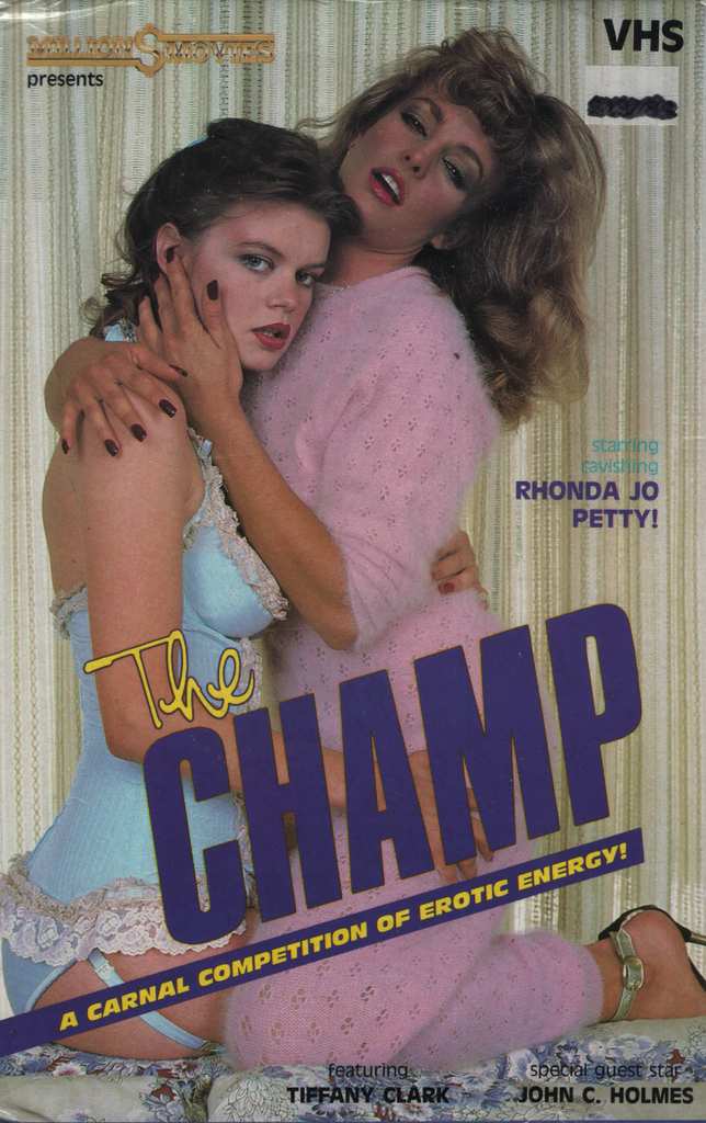 VHS The Champ Rhonda Jo Petty/Tiffany Clark 1984 Million $ Movies 071723EBVHS