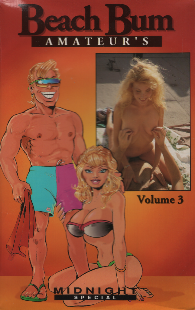 VHS Beach Bum Amateurs Volume 3 Rick/Jesse 1993 Midnight Video 071823EBVHS