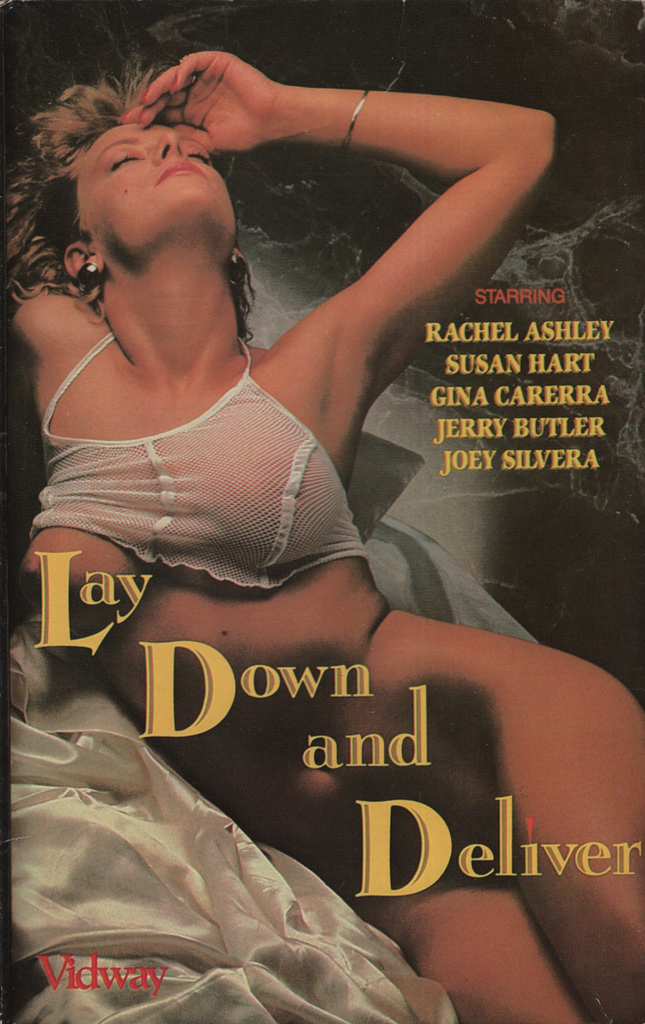 VHS Lay Down And Deliver Rachel Ashley/Susan Hart 1990 Vidway Inc. 071923EBVHS
