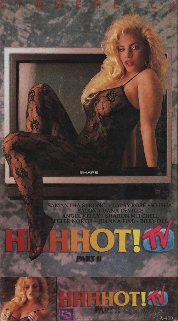VHS Hhhhot!TV Samantha Strong/Sharon Mitchell 1991 Cinderella Distributors Inc. 072023EBVHS