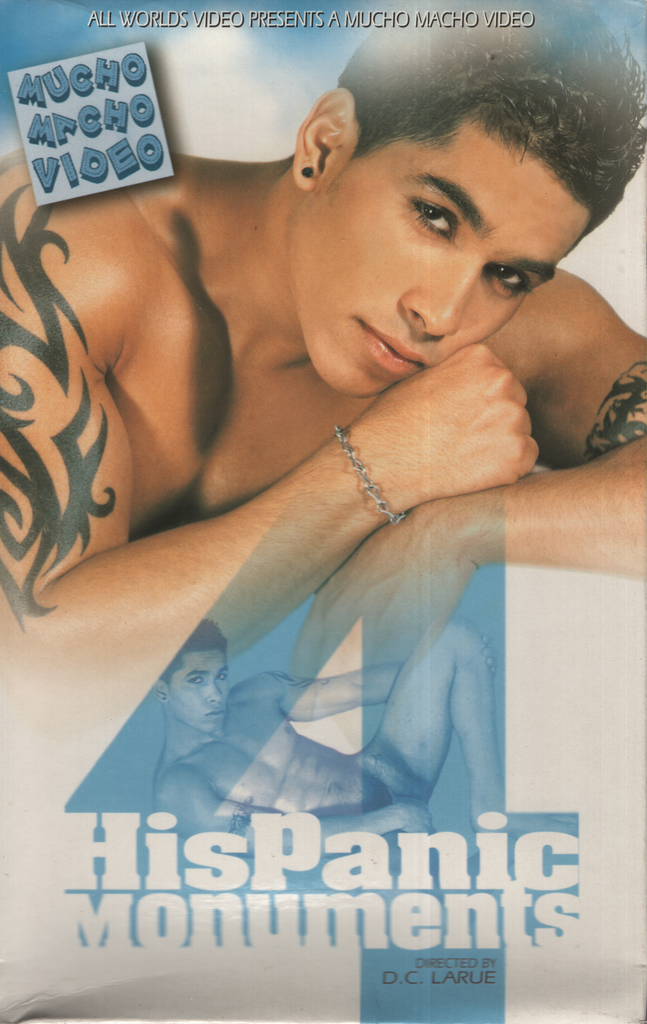 Gay VHS Hispanic Monuments 4 Chino C-Note/Anthony 1998 All Worlds Video 082823EBVHS