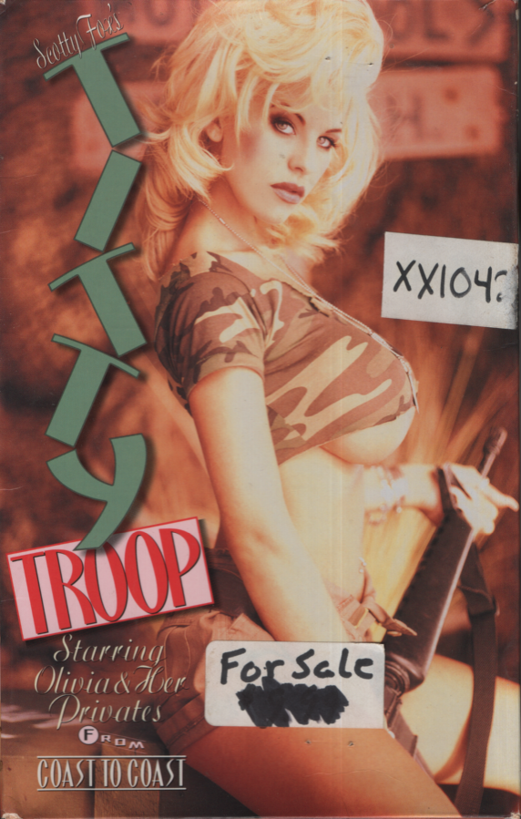 VHS Titty Troop Olivia/Kia 1995 Coast To Coast 083023EBVHS