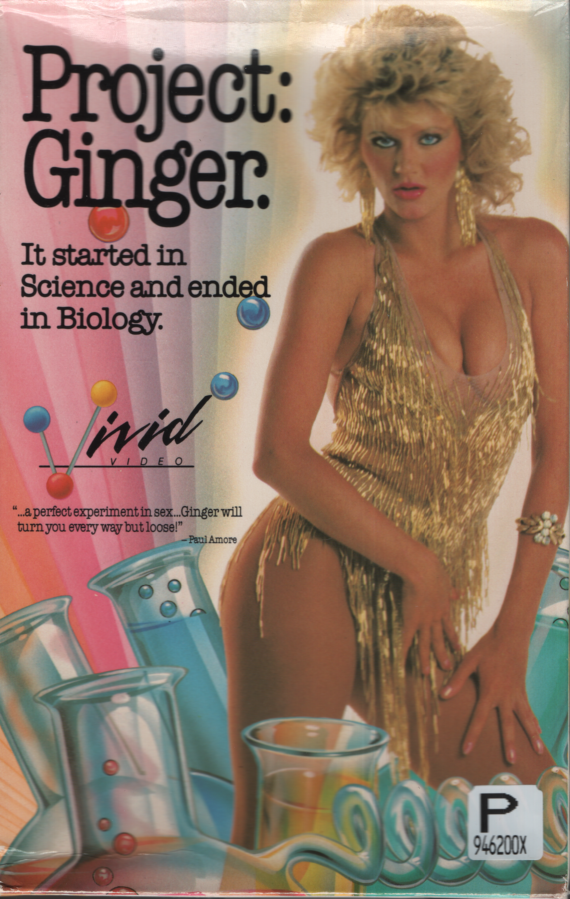 Straight VHS Project: Ginger Ginger Lynn/Heather Wayne 1985 Vivid Video 090623EBVHS3