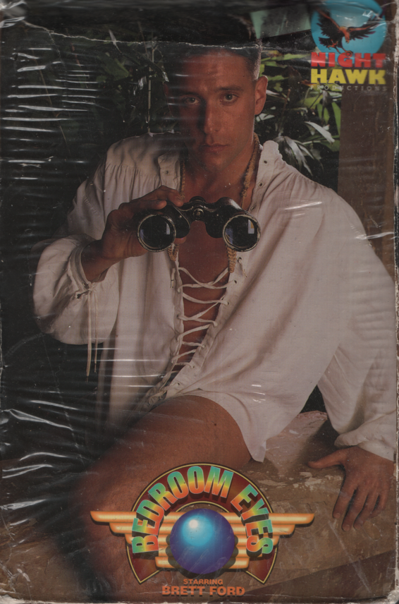 Gay VHS Bedroom Eyes Brett Ford/Jason Broderick 1994 Video Resource Group 091123EBVHS2