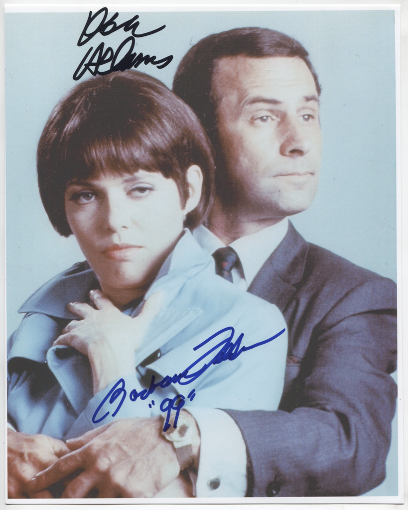 Barbara Feldon & Don Adams Celebrity Autographed 8x10 Photo w/COA SHP1-44