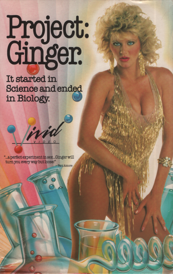 Straight VHS Project: Ginger Ginger Lynn/Heather Wayne 1985 Vivid Video 091523EBVHS2