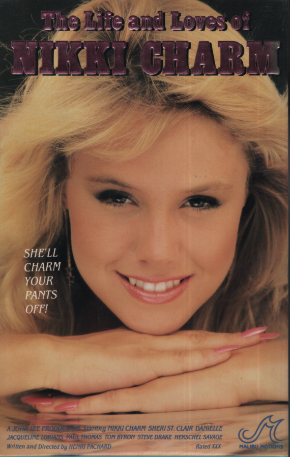 Straight VHS The Life And Loves Of Nikki Charm 1986 Malibu Motions 091523EBVHS2