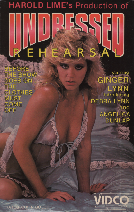 Straight VHS Undressed Rehearsal Ginger Lynn/Debra Lynn 1984 Vidco 091523EBVHS3