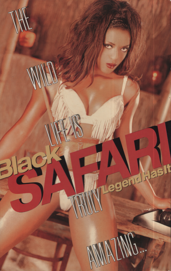 Straight VHS Black Safari Nicole Jefferson/Maly 1997 Legend Video 092623EBVHS