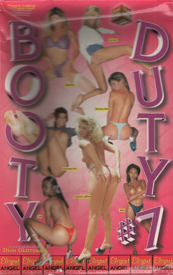 Straight VHS Booty Duty #7 Jill Kelly/Candy Hill 1997 Elegant Angel Productions 092723EBVHS3