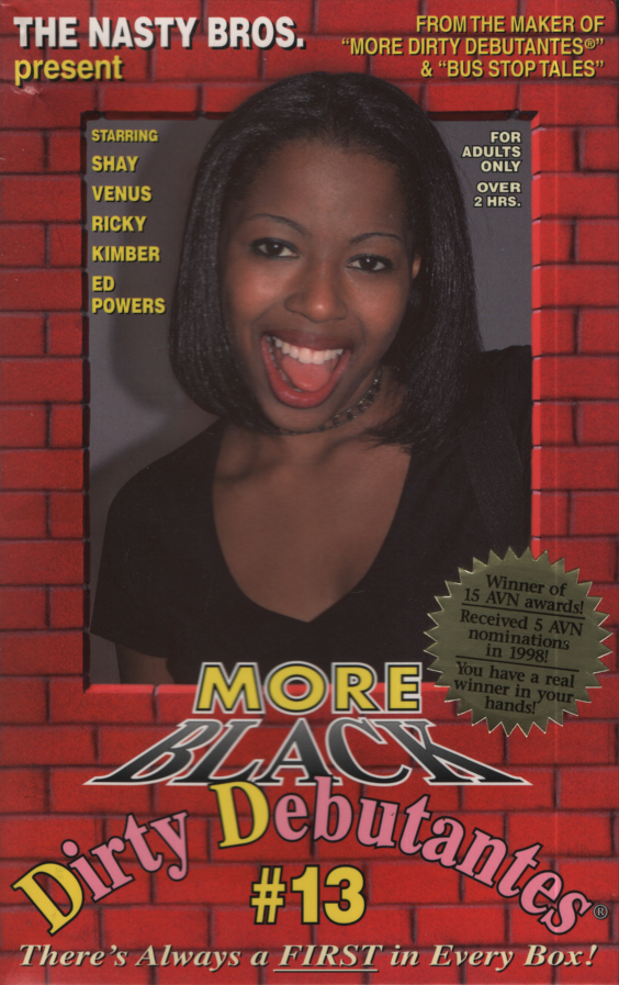 Straight VHS More Black Dirty Debutantes #13 1999 Sky Blue Video 092723EBVHS3