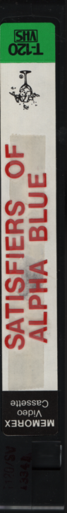 Memorex VHS Satisfiers Of Alpha Blue 1980 AVC 072023EBVHS