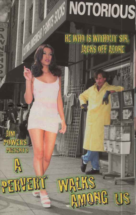 Straight VHS A Pervert Walks Among Us 1997 Notorious Productions 100323EBVHS