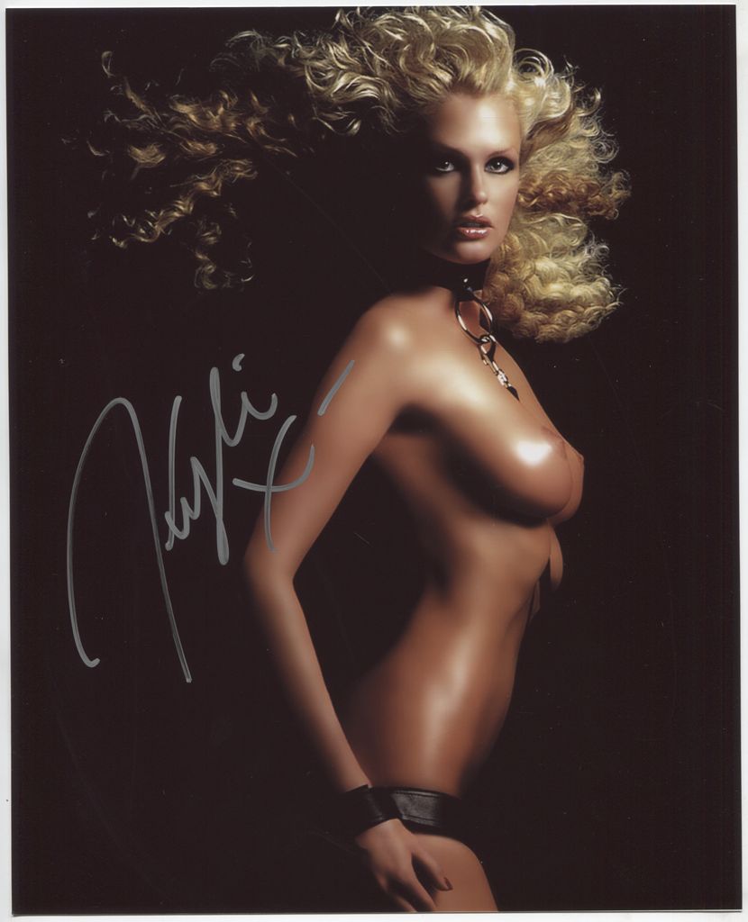 Kylie Bax Playboy Autographed 8x10 Photo w/COA SHP3-8