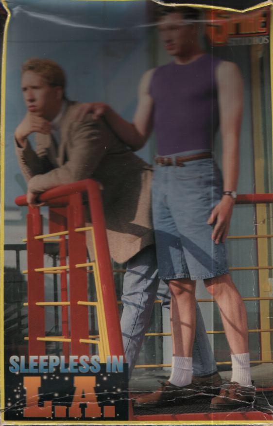 Gay VHS Sleepless In L.A. Michael Sax/Timothy Boyd 1993 Spike Studios 102423EBVHS2