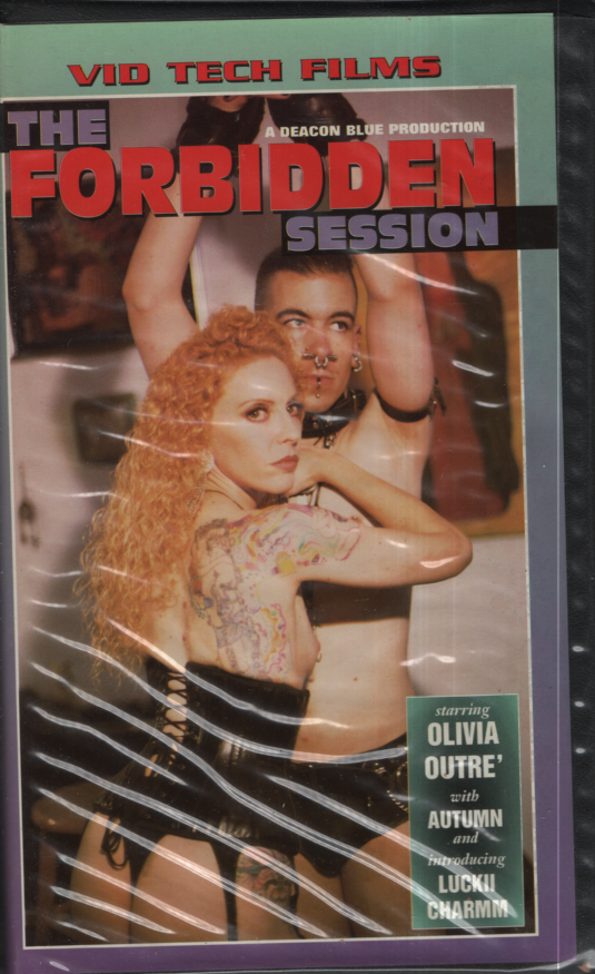 Bisexual VHS The Forbidden Session Olivia Outre/Autumn 1996 Vid Tech Films 102623EBVHS2