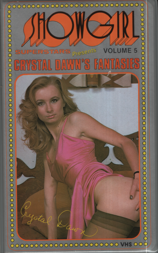 Bisexual VHS Crystal Dawn's Fantasies 1983 VCR 102623EBVHS