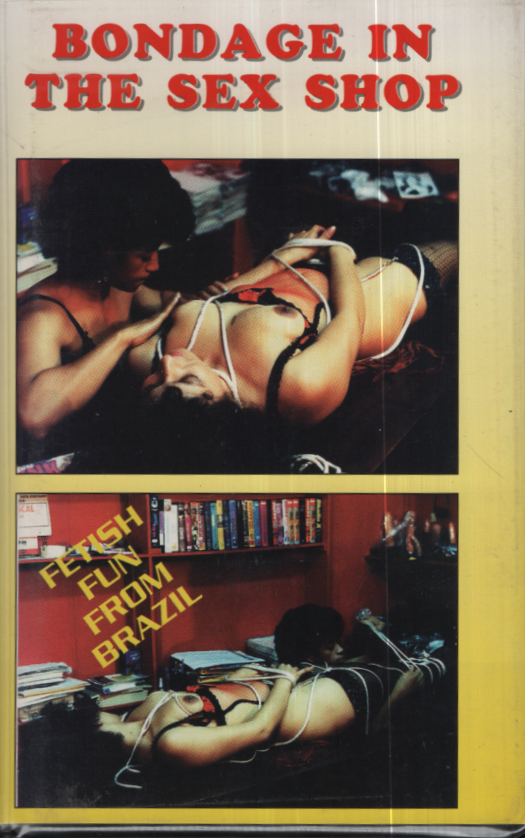 Lesbian VHS Bondage In The Sex Shop 1993 Rio Video 102623EBVHS