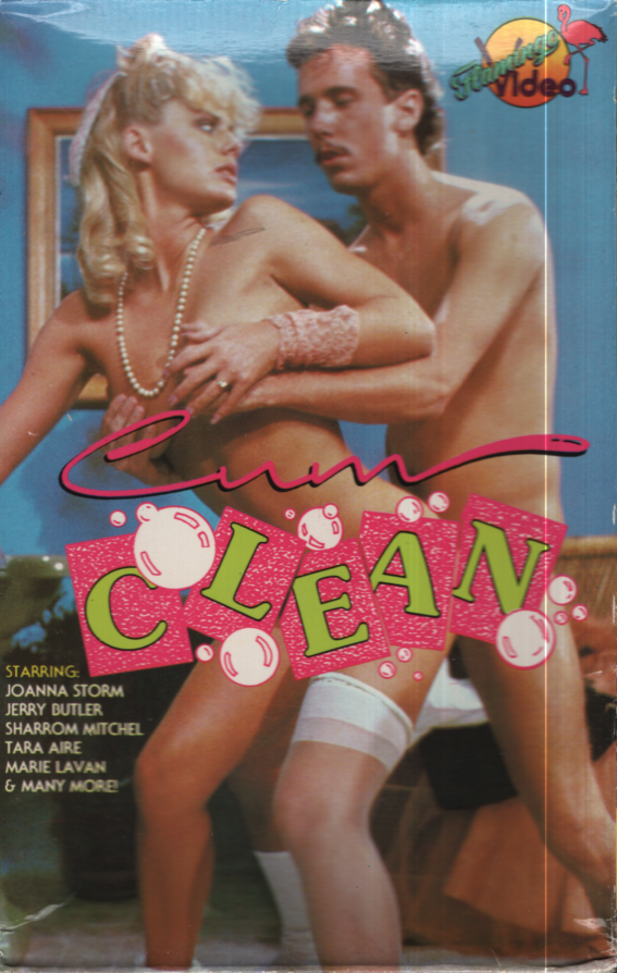 Straight VHS Cum Clean Joanna Storm/Jerry Butler 1992 Flamingo Video 102723EBVHS
