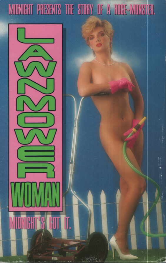 Straight VHS Lawnmower Woman Marissa Malibu/Cristal Wilder 1993 Midnight Video 102723EBVHS2